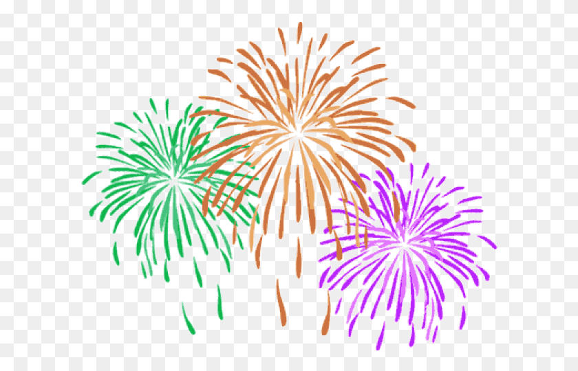 606x480 Fireworks Vector, Nature, Outdoors, Night HD PNG Download