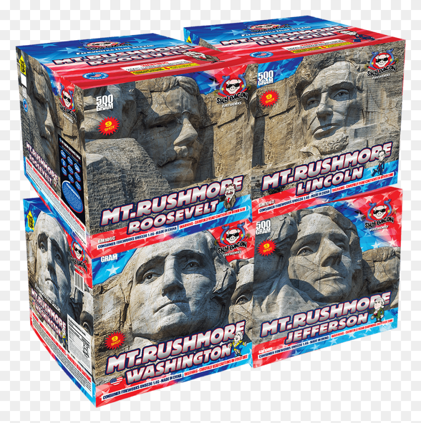 935x940 Fireworks Video Of Mt Rushmore Action Figure, Metropolis, City, Urban HD PNG Download