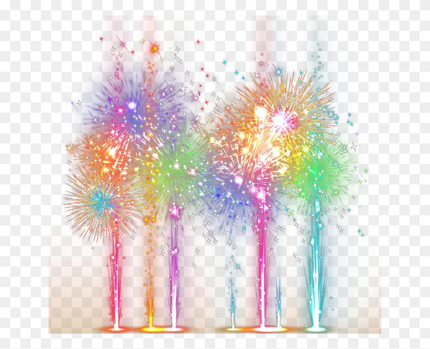 650x621 Fireworks Wallpaper Free Photo Fireworks, Nature, Outdoors, Night HD PNG Download