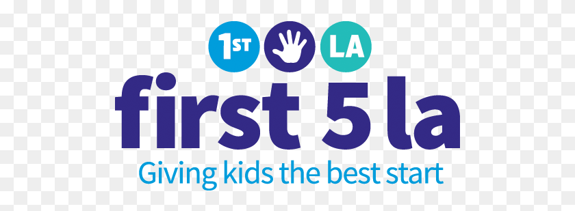 505x249 First 5 La First 5 La Logo, Texto, Número, Símbolo Hd Png