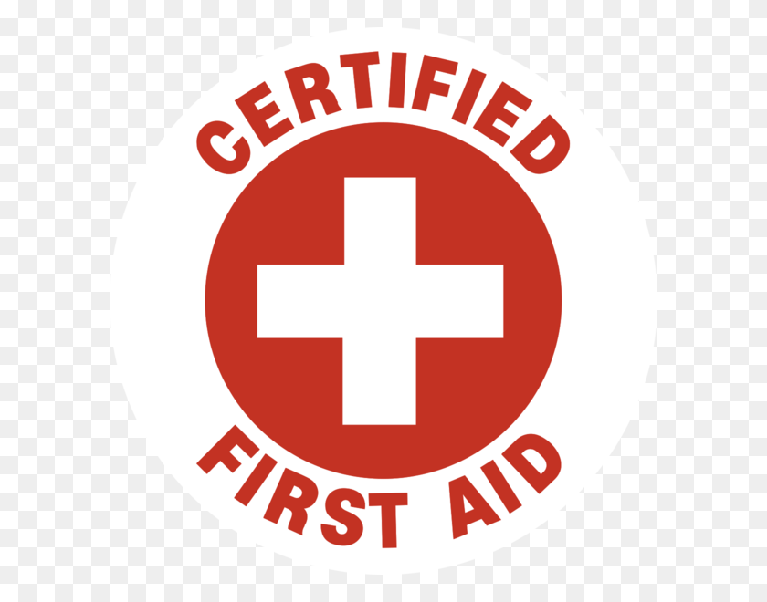 600x600 First Aid Certified, Logo, Symbol, Trademark HD PNG Download