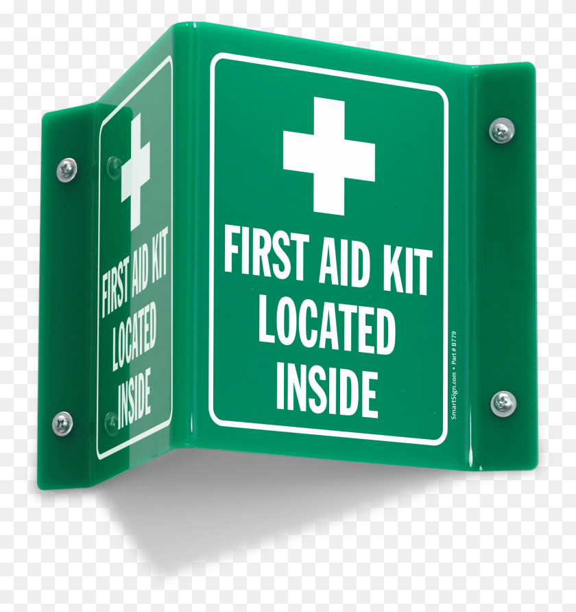 1371x1464 First Aid Kit Projecting Sign First Aid, Bandage, Green HD PNG Download
