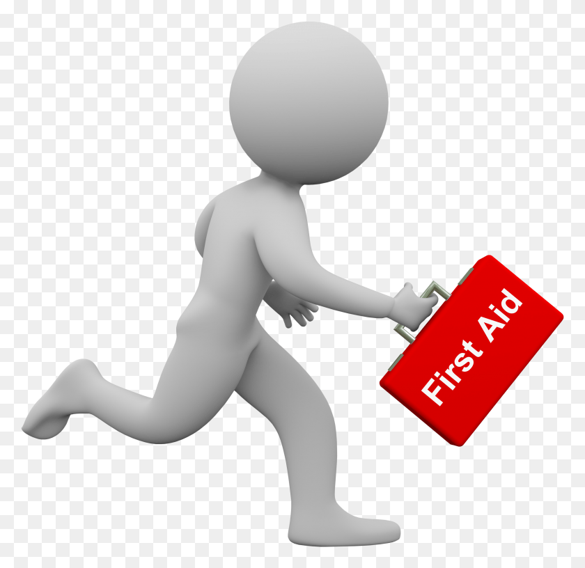 3245x3148 First Aid Man First Aid Sign, Person, Human, Bag HD PNG Download
