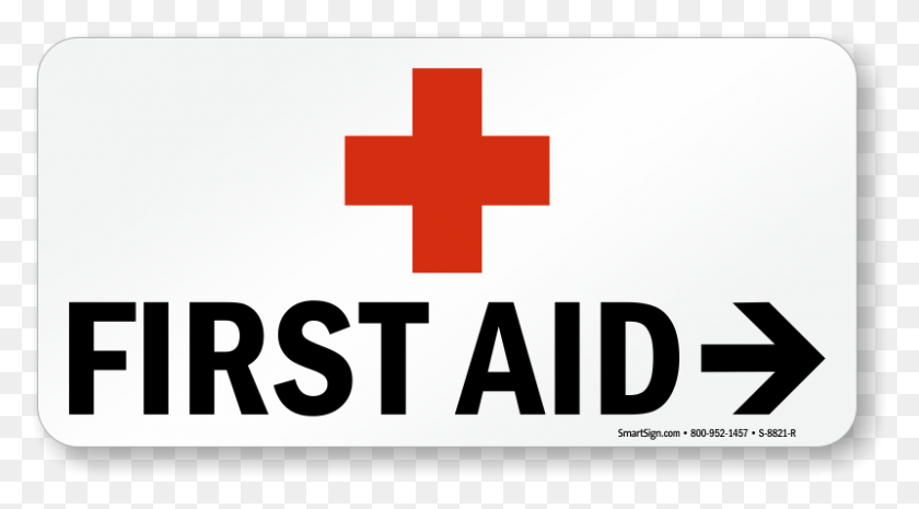 800x416 First Aid Sign With Red Cross Symbol First Aid Symbol Red, Logo, Trademark, Pillow HD PNG Download