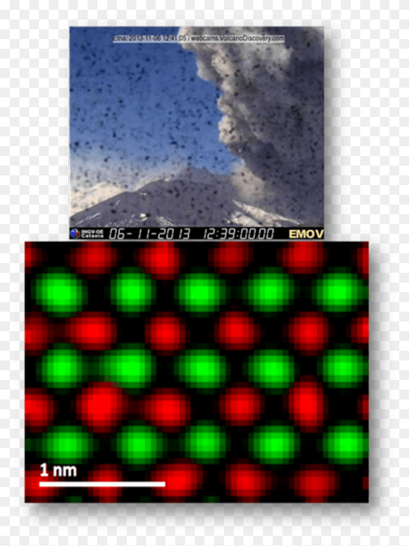971x1322 Descargar Png / Primer Mapa De Anguilas Atómicas Adquirido Durante La Erupción De Un Volcán