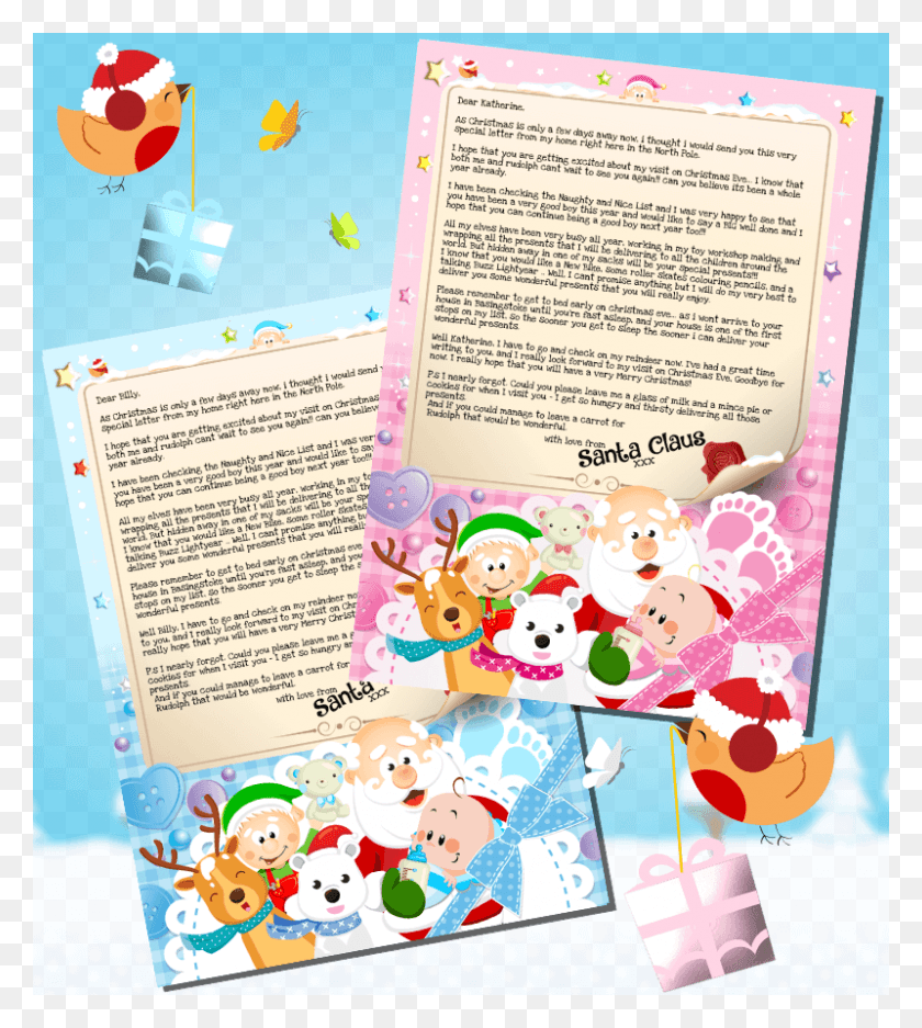 800x900 First Christmas Santa Letter Sample Images Cartoon, Flyer, Poster, Paper HD PNG Download