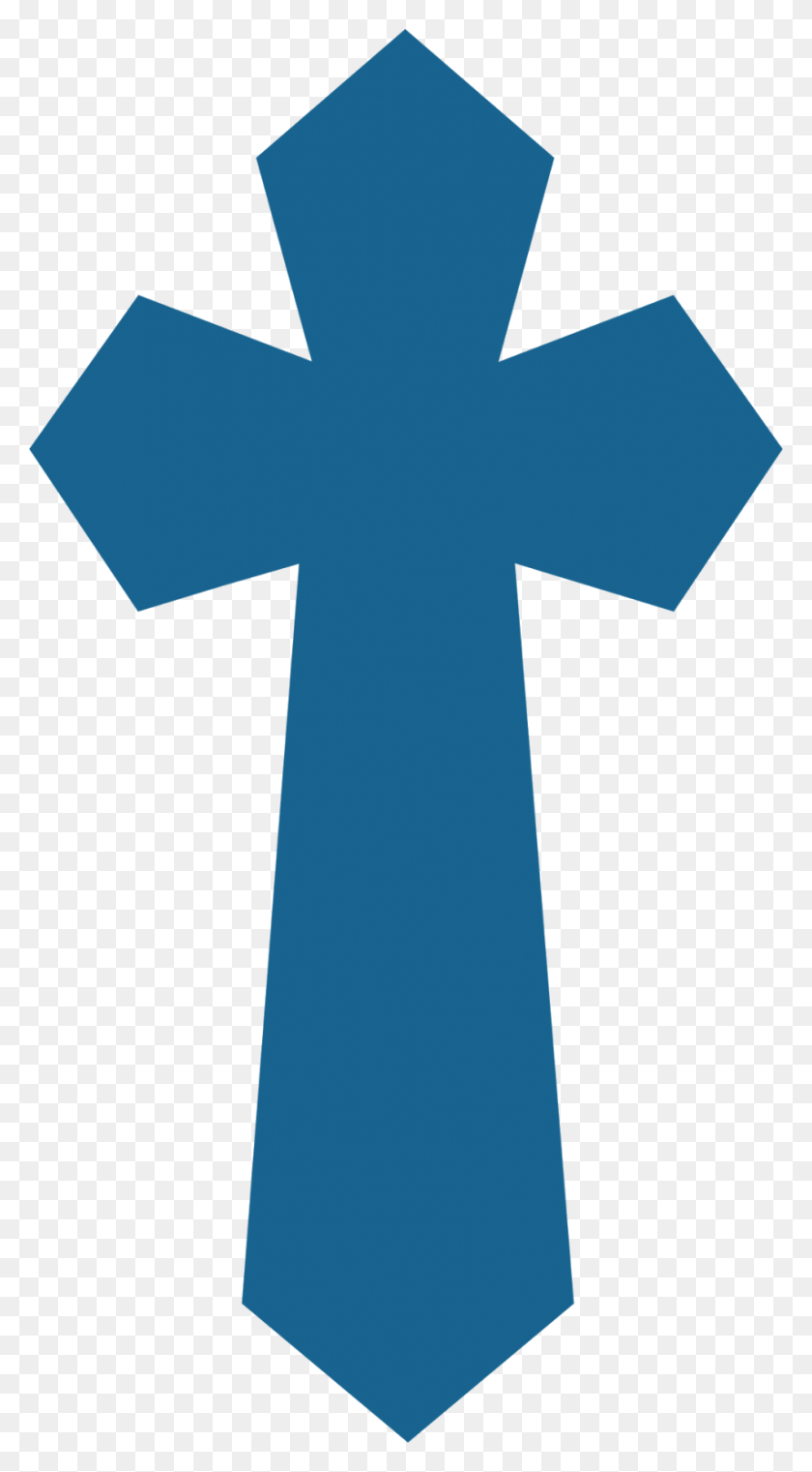 854x1600 First Communion Objects In Blue Clip Art Cruz Primera Comunion, Cross, Symbol, Crucifix HD PNG Download