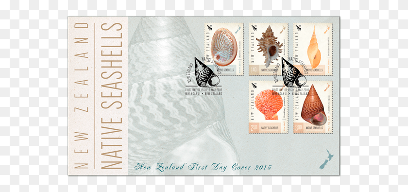 566x335 First Day Cover Shell, Postage Stamp, Passport, Id Cards HD PNG Download
