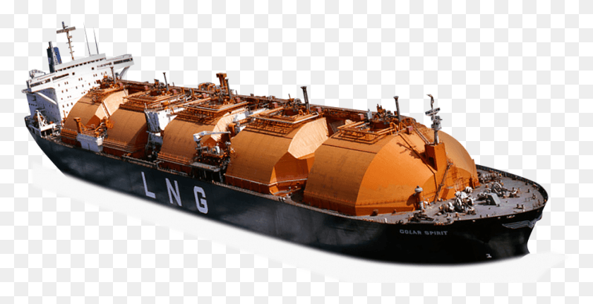 919x438 First Lng Carrier Developed In Asia Lng Ship, Boat, Vehicle, Transportation HD PNG Download