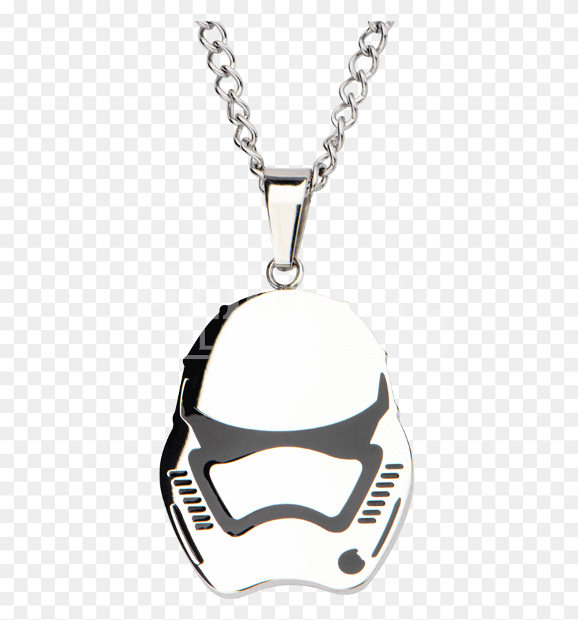 462x841 First Order Stormtrooper Helmet Necklace Locket, Pendant, Clothing, Apparel HD PNG Download