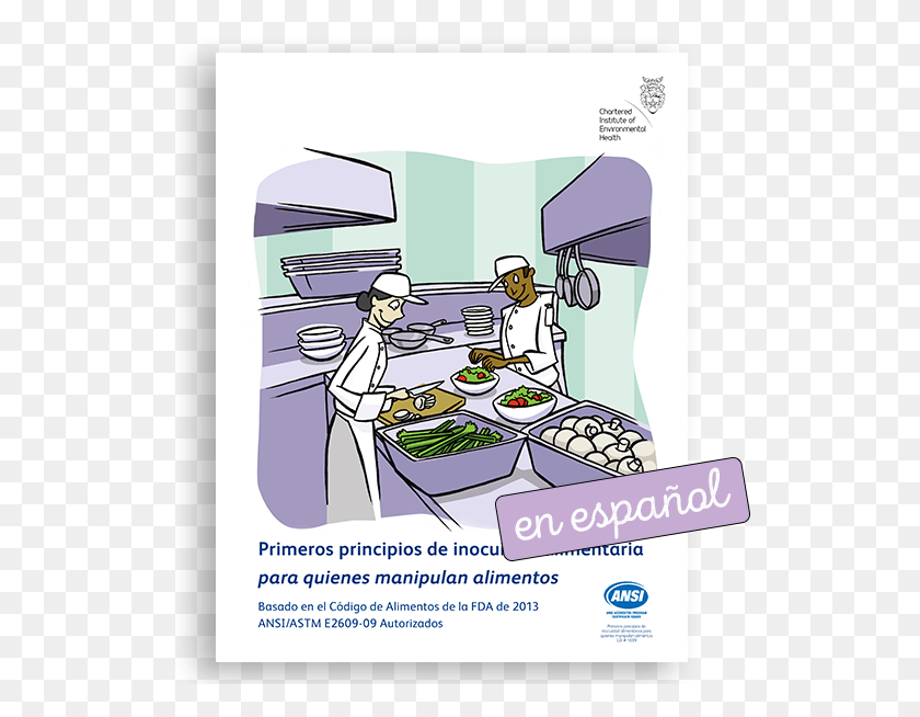 530x594 First Principles For Food Handlers Cartoon, Advertisement, Poster, Flyer HD PNG Download