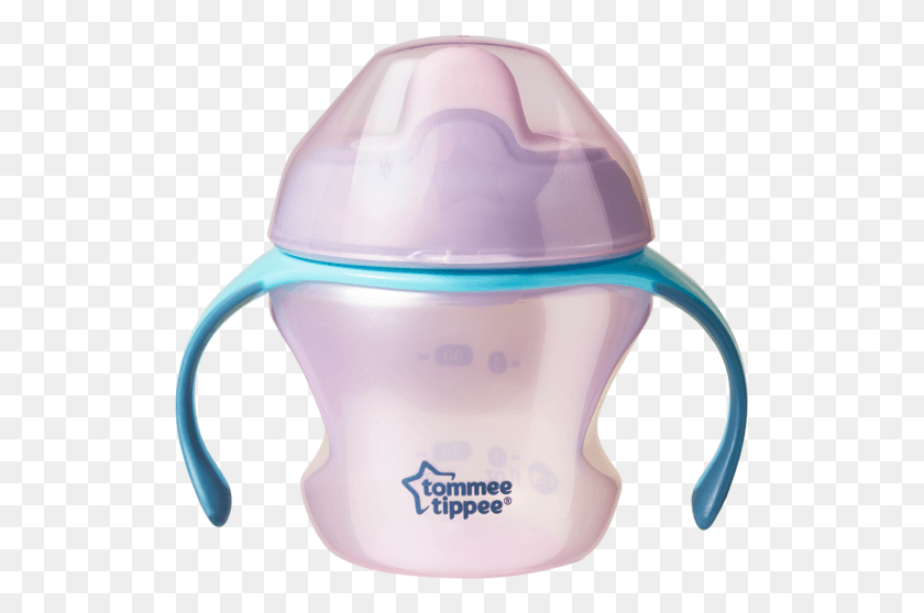 523x498 First Sips Transition Cup Pink Tommee Tippee First Sips Soft Transition Cup, Helmet, Clothing, Apparel HD PNG Download