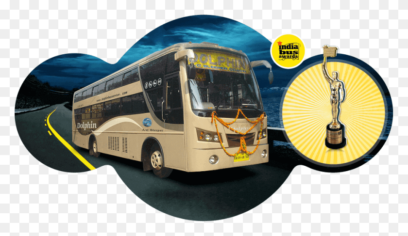 921x505 Большой Автобус First Slide Из Калькутты В Бхубанешвар, Транспортное Средство, Транспорт, Туристический Автобус Png Скачать