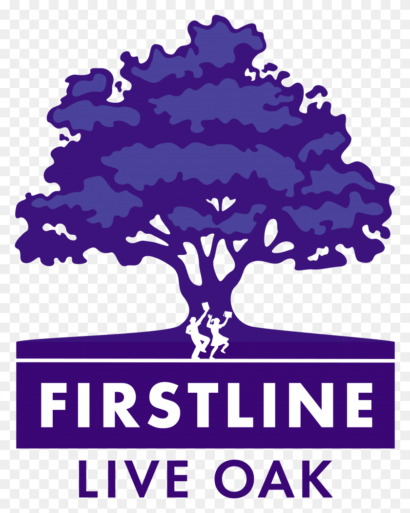 3902x4952 Firstline Live Oak Logo Navy Illustration, Tree, Plant, Poster HD PNG Download