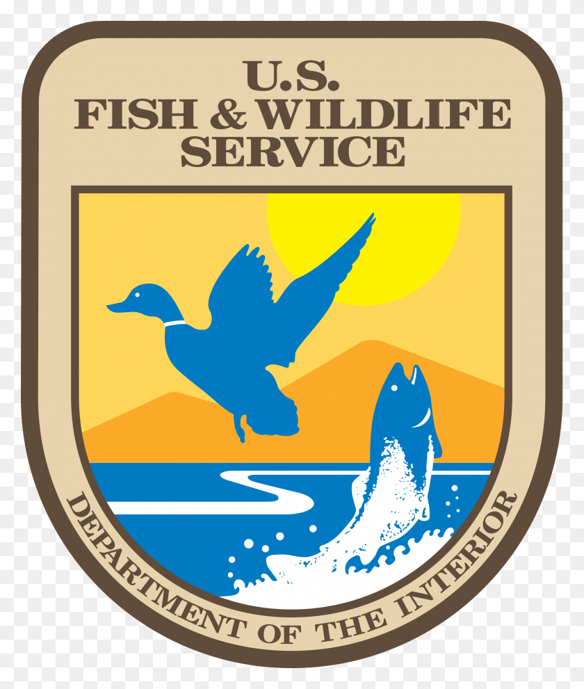 2000x2388 Логотип Службы Рыбы И Дикой Природы Служба Рыбы И Дикой Природы Сша, Символ, Товарный Знак, Броня Png Скачать
