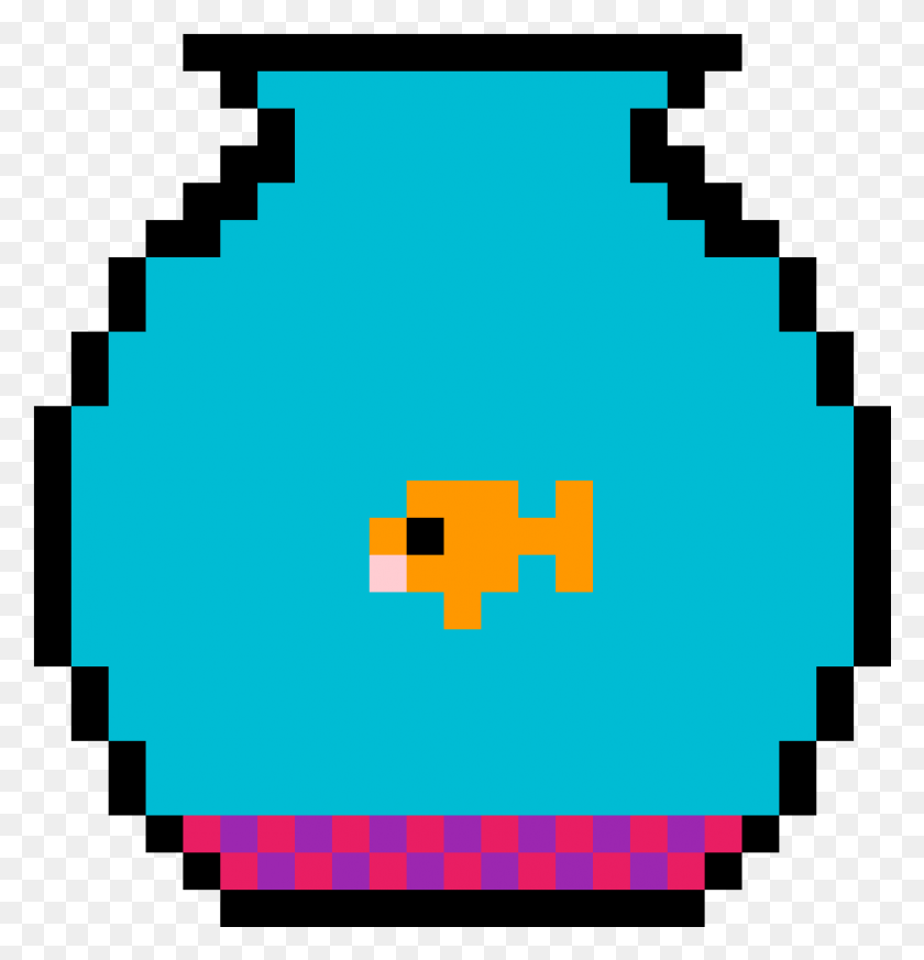 852x889 Fish Bowl Pewdiepie Logo Pixel Art, First Aid, Pac Man HD PNG Download