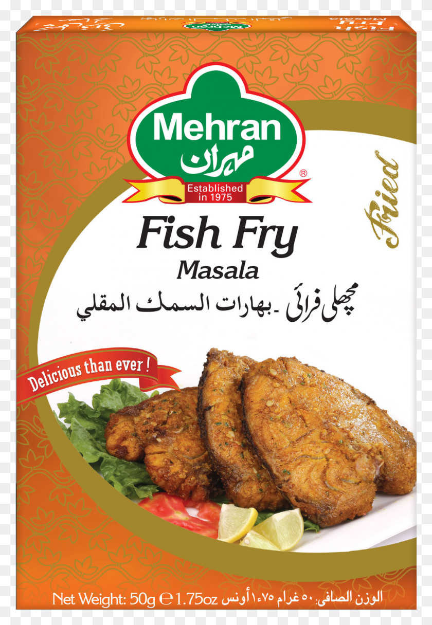1065x1579 Fish Recipe Mix Mehran Seekh Kabab Masala, Fried Chicken, Food, Bread HD PNG Download