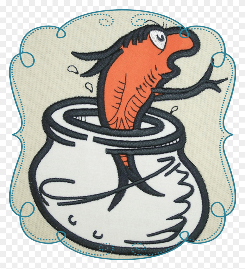 879x972 Fishbowl Cartoon, Rug HD PNG Download