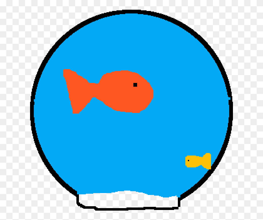 649x643 Fishbowl Circle, Fish, Animal, Goldfish HD PNG Download