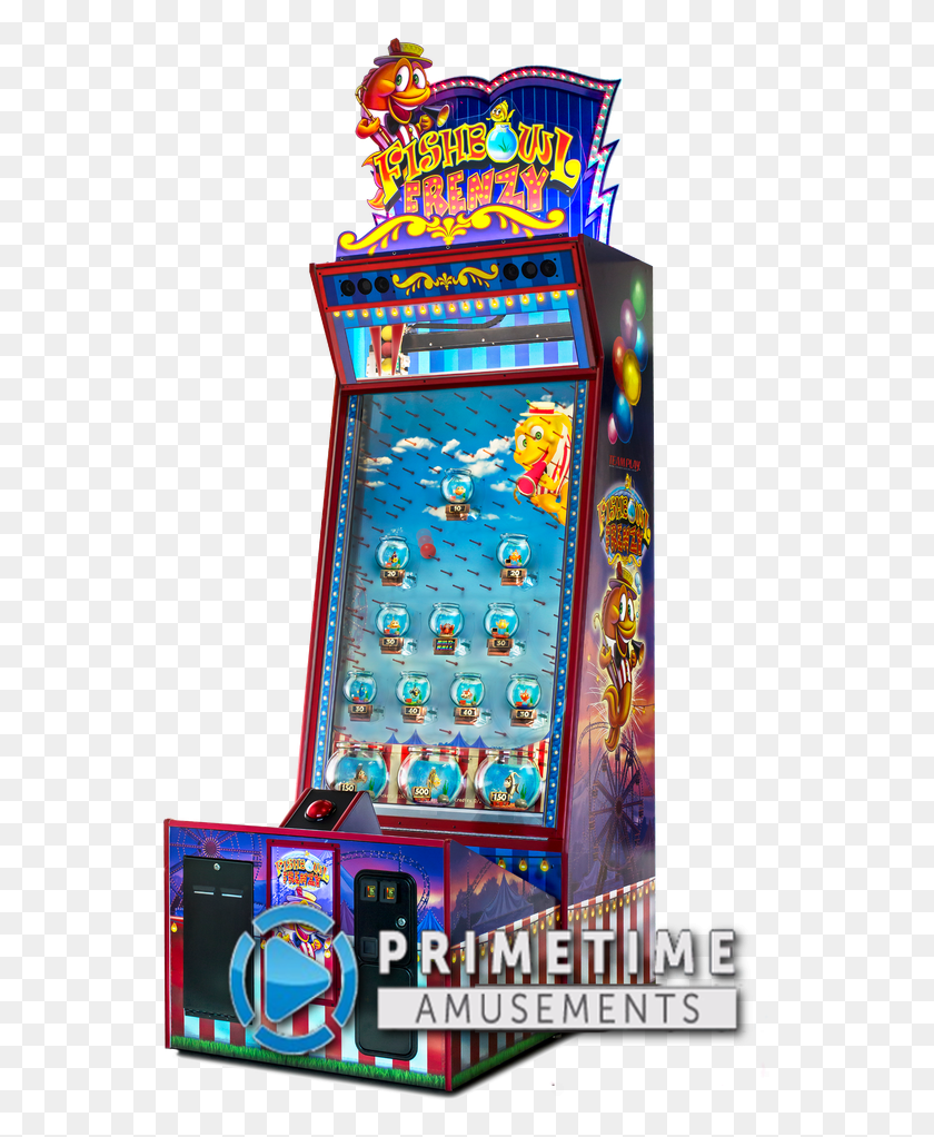 554x962 Fishbowl Frenzy Fishbowl Frenzy Аркадная Игра На Продажу, Аркадный Игровой Автомат, Азартные Игры, Слот Hd Png Скачать