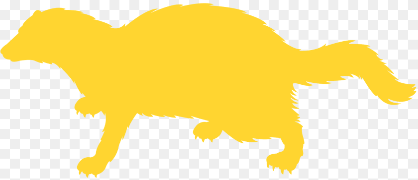 1920x830 Fisher Cat Silhouette, Animal, Mammal, Pig Transparent PNG