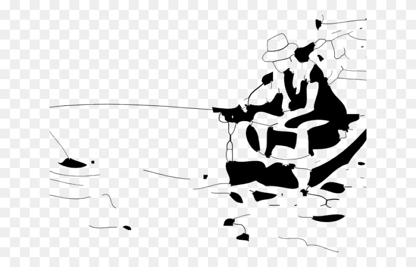 640x480 Fisherman Clipart Fishing Scene Illustration, Musician, Musical Instrument HD PNG Download