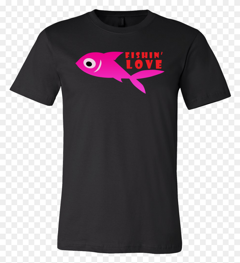901x997 Fishing Love Funny Fishes Swimming Fisherman Tee Shirt I M Rednecker Than You, Clothing, Apparel, T-shirt HD PNG Download