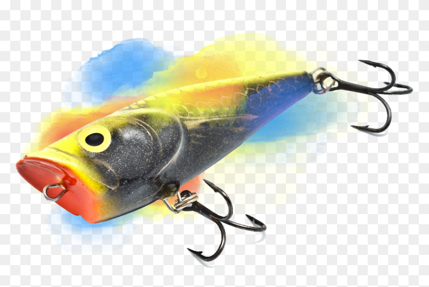 822x531 Fishing Lure Realistic Fishing Lure Fish Hook, Coho, Fish, Animal HD PNG Download