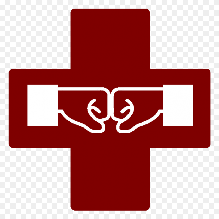 837x837 Fist Bump Cross, First Aid, Logo, Symbol HD PNG Download
