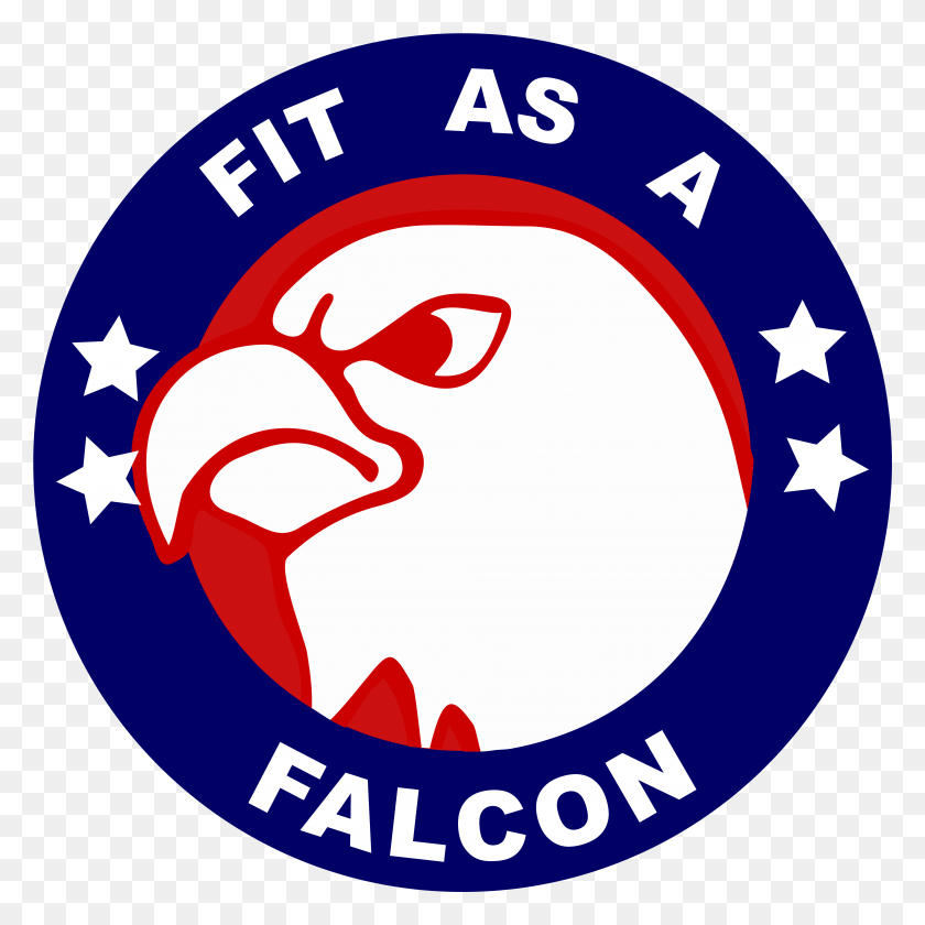 4102x4102 Fit As A Falcon Logo Series Icon Voting Logo, Symbol, Trademark, Badge HD PNG Download