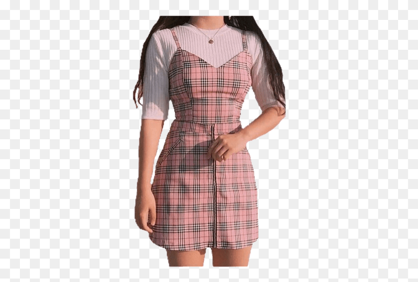 310x507 Fit Outfit Dress Sticker Aesthetic Edgy Pastel Aesthetic Outfits, Clothing, Apparel, Female HD PNG Download
