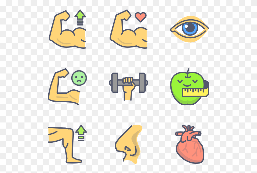 529x505 Fitness And Health, Text, Number, Symbol HD PNG Download