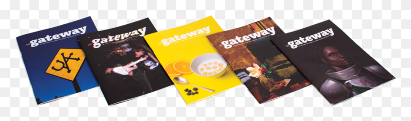 895x217 Five Issues Of The Gateway University Of Albertas Graphic Design, Book, Poster, Advertisement HD PNG Download