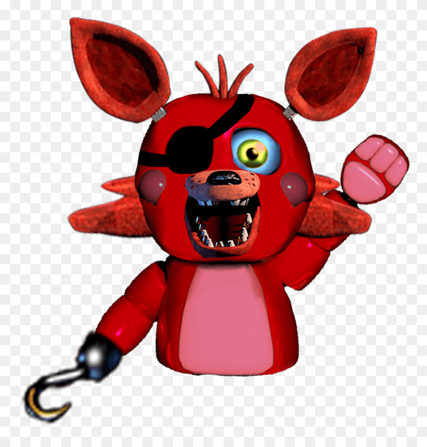 777x820 Five Nights At Freddy S Fnaf Foxy Hand Puppet, Toy, Head, Food HD PNG Download