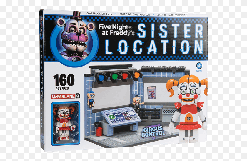 579x487 Five Nights At Freddy39s Five Nights At Freddys Building Sets, Toy, Text, Arcade Game Machine HD PNG Download
