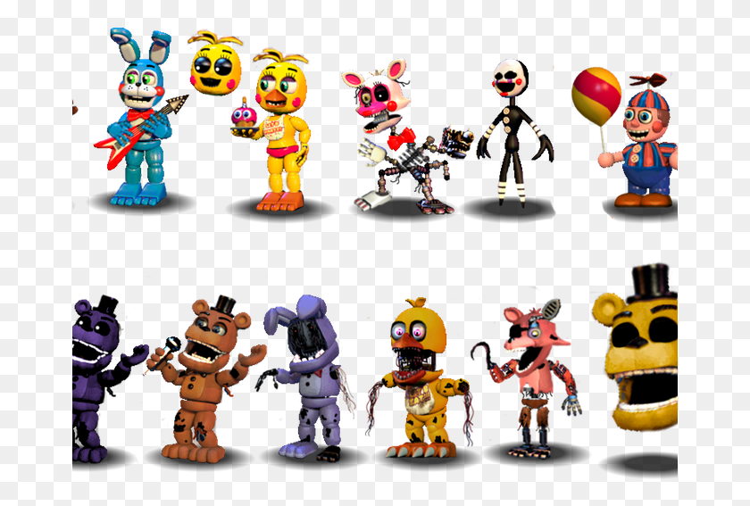 679x507 Five Nights At Freddy39s Fnaf 2 Toy Characters, Robot, Leisure Activities HD PNG Download