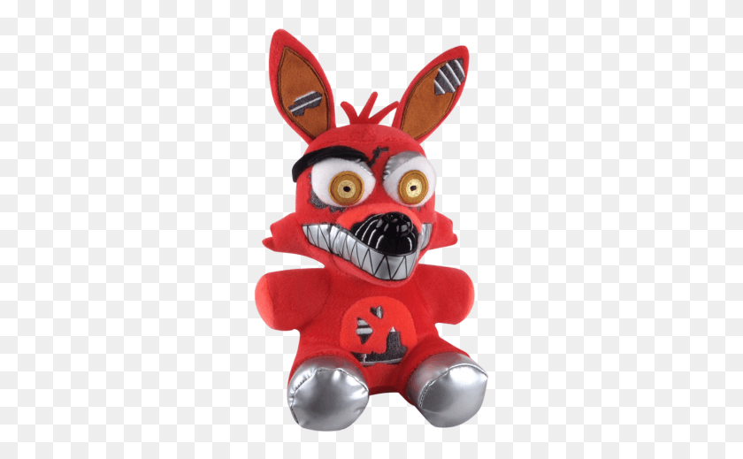 267x459 Five Nights At Freddy39s Fnaf Nightmare Foxy Plush, Toy, Figurine HD PNG Download