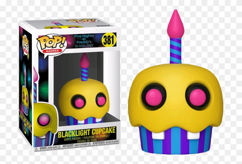 713x509 Five Nights At Freddy39s Funko Pop Fnaf Blacklight, Toy, Pac Man, Cake HD PNG Download