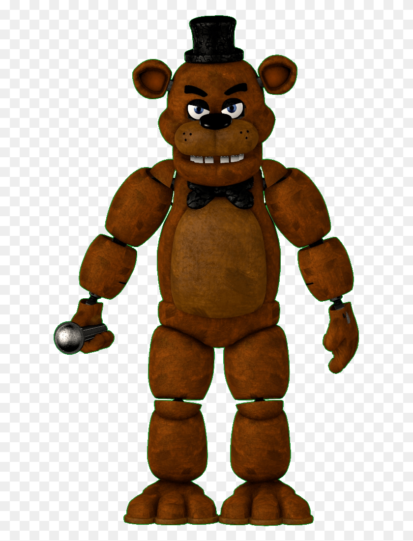 623x1041 Five Nights At Freddy39s Withered Golden Freddy, Teddy Bear, Toy, Plush HD PNG Download