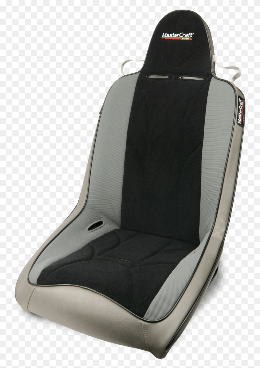 747x1127 Fixed Headrest Smoke W Black Center Amp Gray Side Panels, Car Seat, Cushion, Chair HD PNG Download