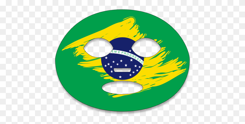 472x367 Flag Face Tattoo Fan Brazil Circle, Outdoors, Animal, Nature HD PNG Download