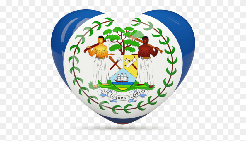 496x422 Flag Icon Mesoamerican Caribbean Sea Format Bandera Oficial De Belice, Person, Human, Symbol HD PNG Download