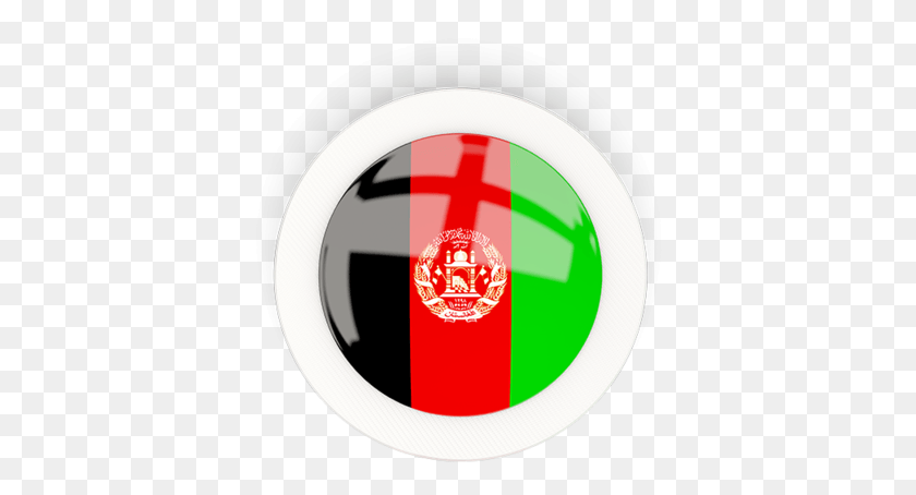 378x394 Flag Icon Of Afghanistan At Format Flag Of Afghanistan, Logo, Symbol, Trademark HD PNG Download