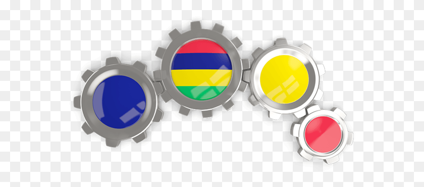 570x310 Flag Icon Of Mauritius At Format Flag, Wristwatch, Sphere, Lighting HD PNG Download