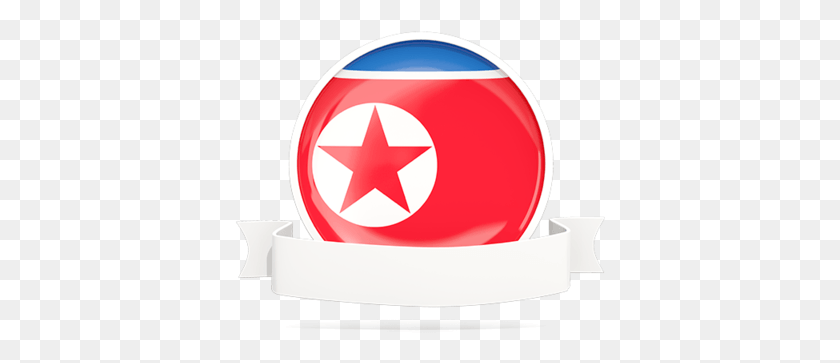 372x303 Flag Icon Of North Korea At Format Captain America, Symbol, Star Symbol, Flag HD PNG Download