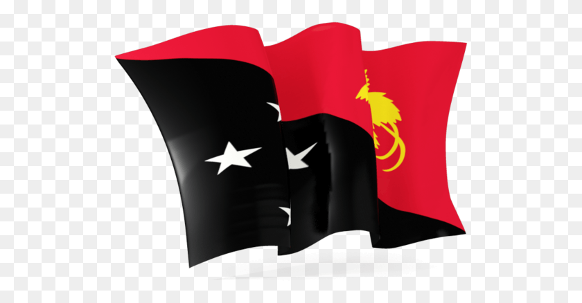 511x378 Flag Icon Of Papua New Guinea At Format Papua New Guinea Flag Waving, Clothing, Apparel, Symbol HD PNG Download