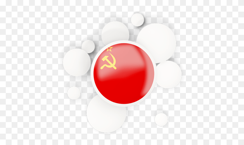 441x439 Flag Icon Of Soviet Union At Format Flag Of The Soviet Union, Ball, Nature, Outdoors HD PNG Download