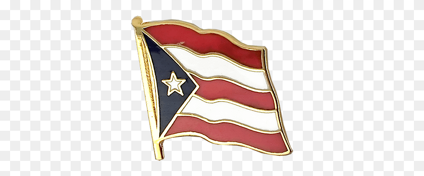 323x290 Flag Lapel Pin Puerto Rico Flag, Symbol, Emblem, Armor HD PNG Download