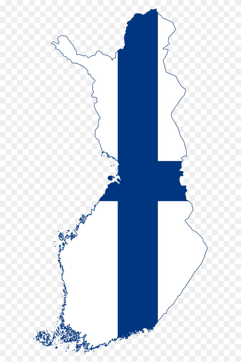 608x1202 Flag Map Of Finland Finland Map And Flag, Person, Human HD PNG Download