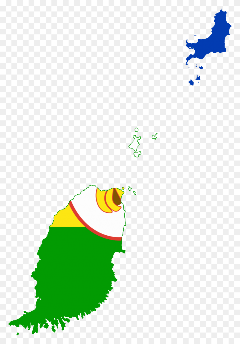 2000x2925 Flag Map Of Grenada, Graphics, Tree HD PNG Download